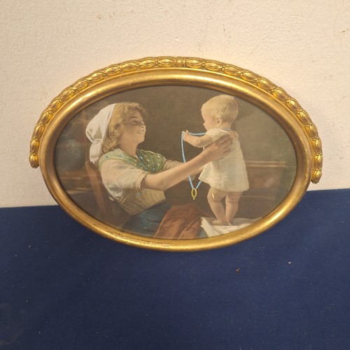 Alter kleiner ovaler