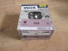 Paket Mutter M8mm  / Edelstahl  / 50 Stück /  Restposten HolzU72