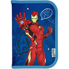 SCOOLI Mäppchen gefüllt AVENGERS Jungen Federtasche Etui blau rot mehrfarbig neu