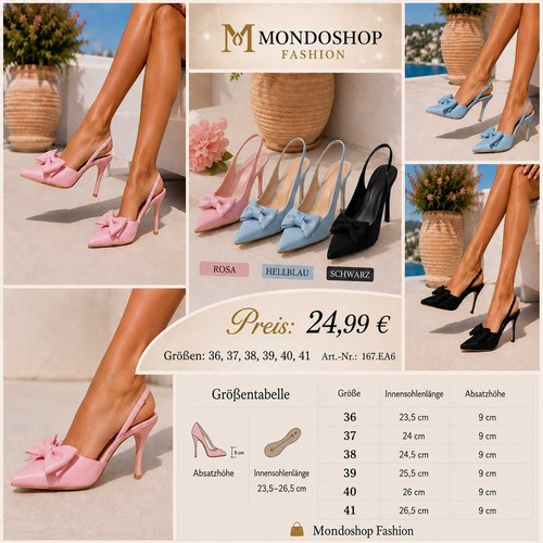 Elegante damen pumps mit - elegante,