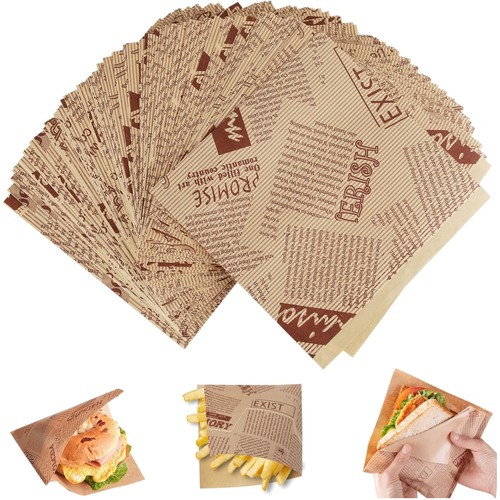 Burger papier 150 stück - 150,