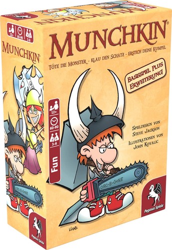 Munchkin spiel von pegasus - 1+2,