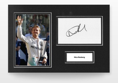 Nico rosberg handsigniertes - nico,