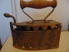 Bügeleisen aus massiv Messing