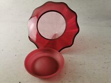 Eleganzia Diamant Bonboniere rote Pyramide von TUPPERWARE