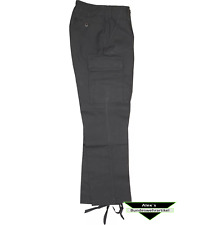 original Leo Köhler Moleskinhose schwarz stonewashed  Feldhose Bundeswehrhose B