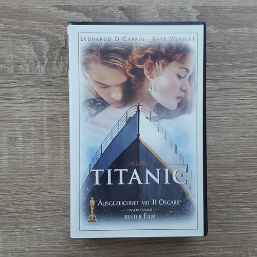 Titanic dramafilm vhs - titanic, kassette
