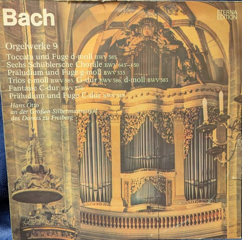 Bach orgelwerke eterna - -,