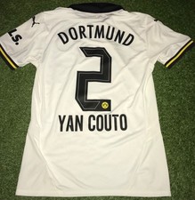 Yan Couto BVB Weiße Wiese Puma Sondertrikot Trikot BVB Dortmund Neu + Etiketten