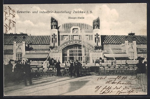 Ansichtskarte zwickau s - i.,