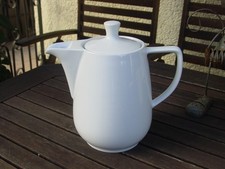 Melitta , weiße Kaffeekanne, bitte lesen