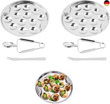 2 Satz Schneckenteller