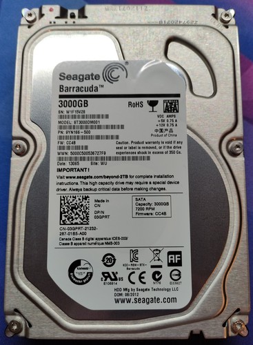 Seagate barracuda 3tb - barracuda,