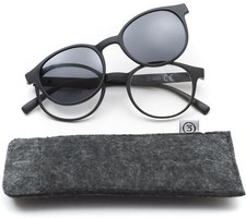 Lesebrille Panto mit magnetischem Sonnenclip Stärken von +1.00 bis +3.00 dpt