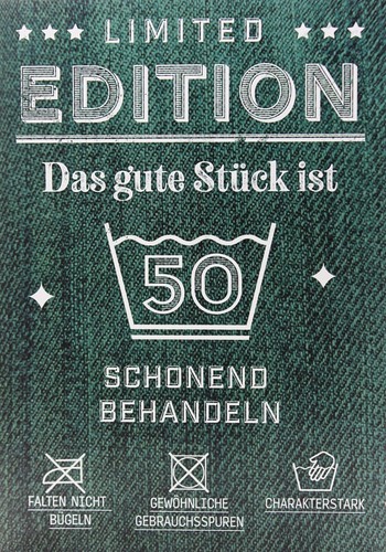 Geburtstagskarte jahre - geburtstagskarte, 50