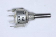3 Stück Poti Potentiometer 10K lin,. 1Watt  Keramik Ruwido Achse 4mm