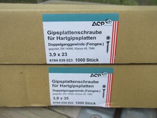 ACP Magazinschrauben 3,9x35mm +23mm fein / je. 5 Pakete / insg. 10Pakete ! MIX
