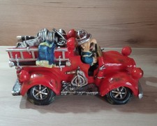 Feuerwehr Spardose, Feuerwehrauto, Deko , Sehr Selten