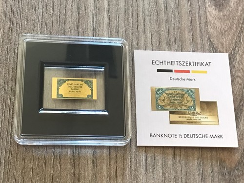 Gold 1000 banknote 1 2 - 1/1000,