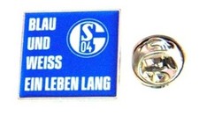 Schalke pin blau und - schalke,