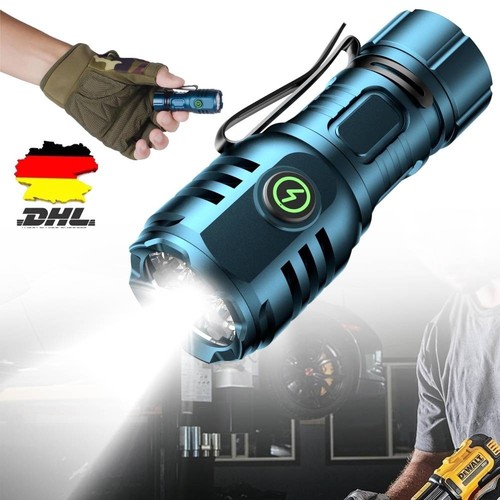 Taschenlampe led aufladbar usb - taschenlampe,