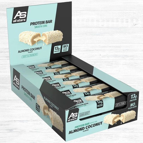 All stars protein bar - stars, smooth