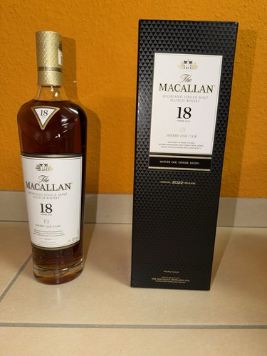 Macallan jahre sherry oak - 18,