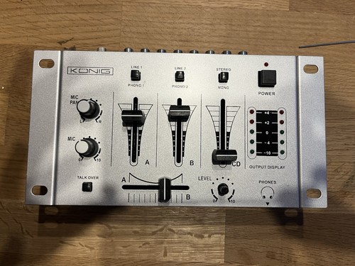 König djmixer10 mixer - kn-djmixer10, dj-mixer