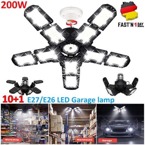 200w led garagenleuchte - led, 10+1