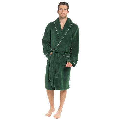 Luxus fleece morgenmantel für - luxus,