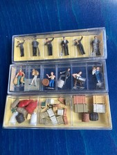Preiser KONVOLUT-Vintage- Figuren Spur H0 1:87 "Betriebshof“