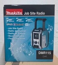 MAKITA 18V Akku-Baustellenradio 'DMR115' Bluetooth IP65 DAB+ mit Netzteil NEU