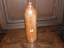 Rarität museale ca. 200 Jahre alte Wasserflasche 1/2  Liter Ton gemarkt gebrannt