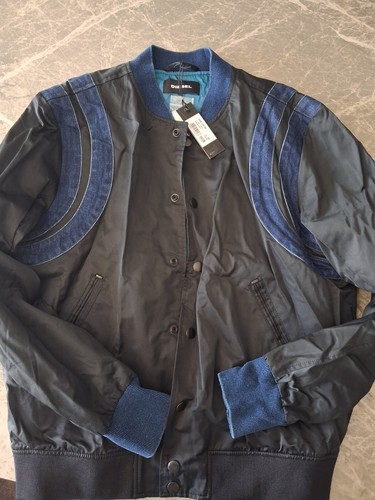 Diesel jacke schwarz mit - diesel,
