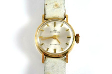 Dugena Automatic Vintage Armbanduhr, 585er/ 14kt Gold Gehäuse