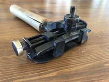 Buchbinder antiker Hand-Schriftkasten Handpresse Prägepresse Schließzeug Lettern