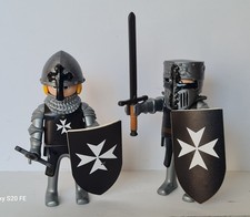 PLAYMOBIL CUSTOM 2 KREUZRITTER FIGUREN