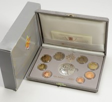 VATIKAN KMS 2006 PP + Medaille 925er Ag, 45 g "Hl. Matthäus" Etui + Zert.