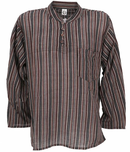 Guru shop langarmhemd herren - guru-shop,
