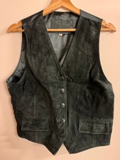 Vintage Lederweste Damen Gr