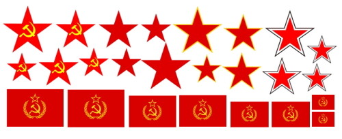 Russische sterne rote armee - russische,