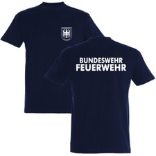 Bundeswehr feuerwehr shirt - feuerwehr, t-shirt