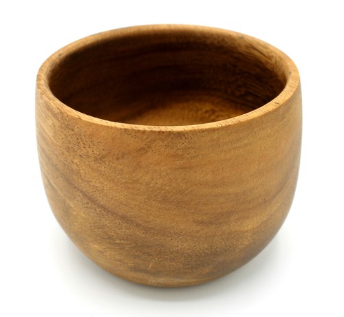 Becher schälchen aus holz - becher,