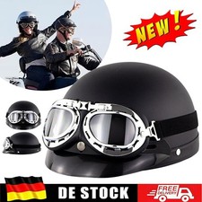 Motorradhelm mit Visierbrille
