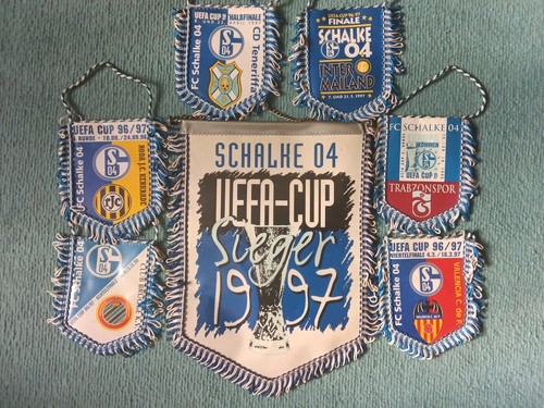 Schalke wimpel set 7 - set,,