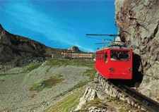 Zahnradbahn Standseilbahn Furniculaire Rack Railway-- Pilatus Kulm Schweiz