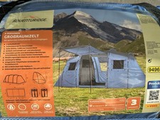 Adventuridge 4 Personen Zelt Großraumzelt getrennte Schlafkammern