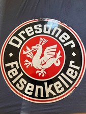 Emaille Schild Bier Dresdener