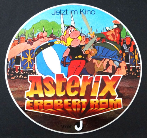 Werbe aufkleber asterix - werbe-aufkleber,