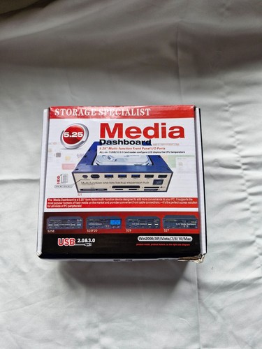 Media dashboard karte - media,